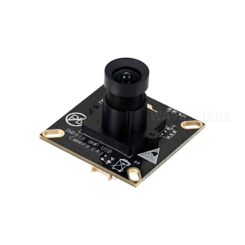 IMX678 8MP M12 USB kamera, IMX678 Senzor, Better Sensitivity In Low-Light Condition
