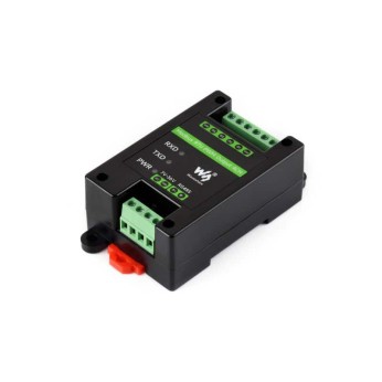 Industrial 4-Ch PWM Output Module, Modbus RTU, RS485 Interface, Isolation & Protection Circuits