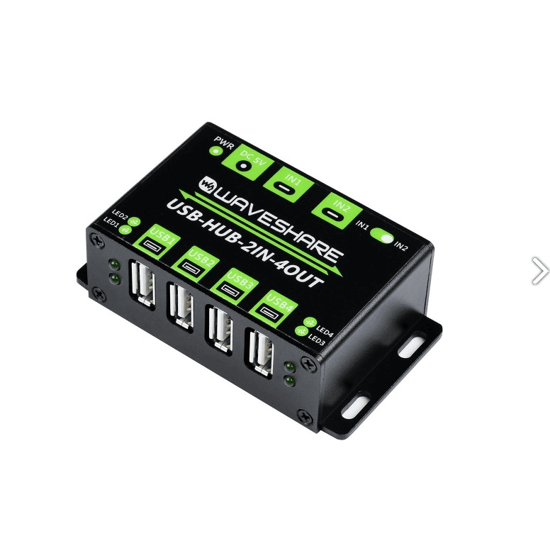 USB-HUB-2IN-4OUT-EU