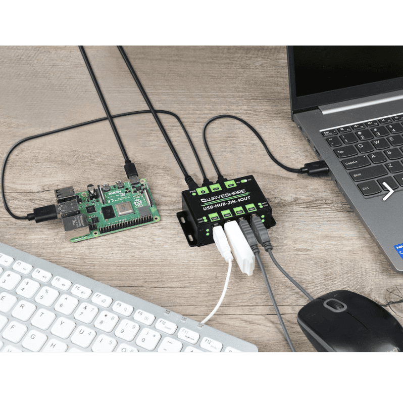 USB-HUB-2IN-4OUT-EU
