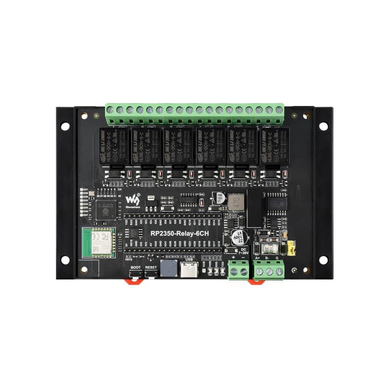 RP2350-Relay-6CH-W
