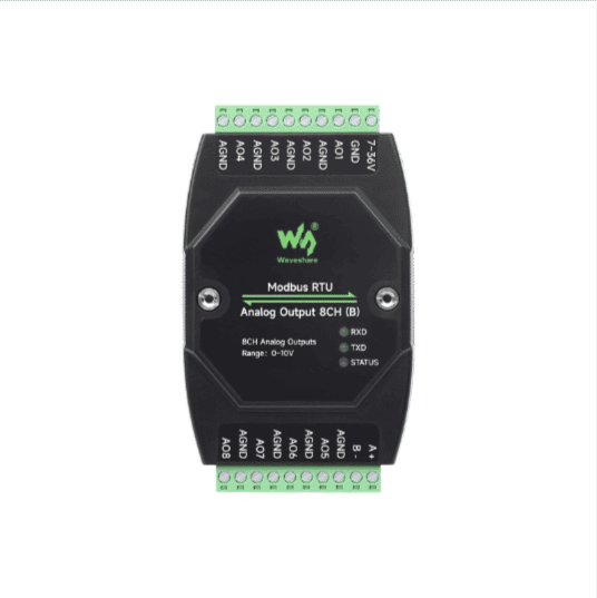 Modbus RTU Analog Output 8CH (B) Expansion Board