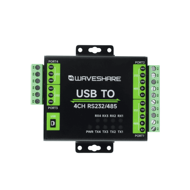 USB TO 4CH RS232/485