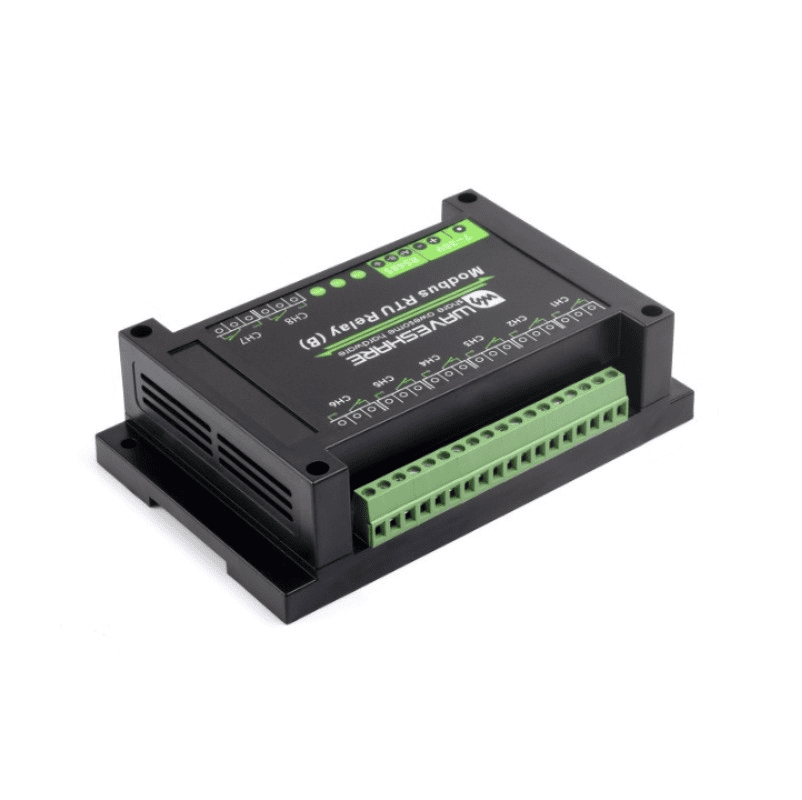 Industrijski Modbus RTU 8-ch rele Modul (B), RS485 Bus, izolovan, 7~36V