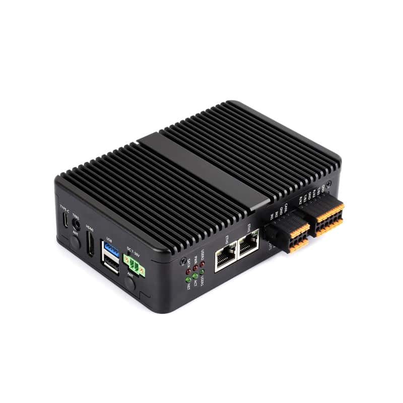 Industrijski PC za CM5, dual ETH, M.2 slot, M.2 B key slot, RS485, RS232, IPCBOX-CM5-B
