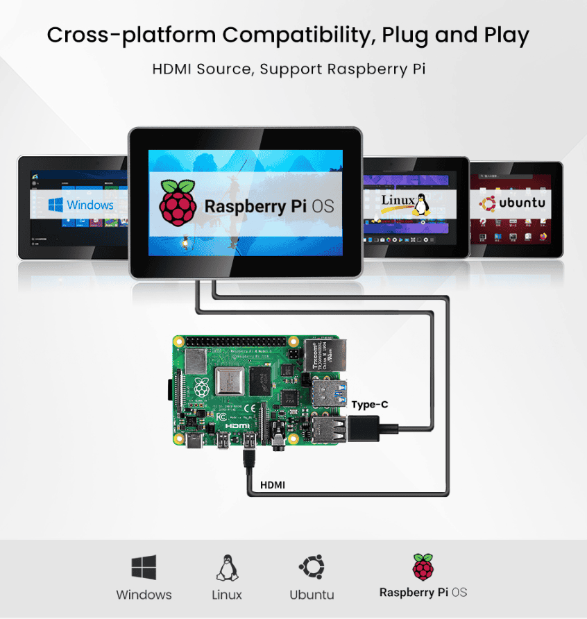 15.6-inch Industrial Touchscreen Monitor with audio