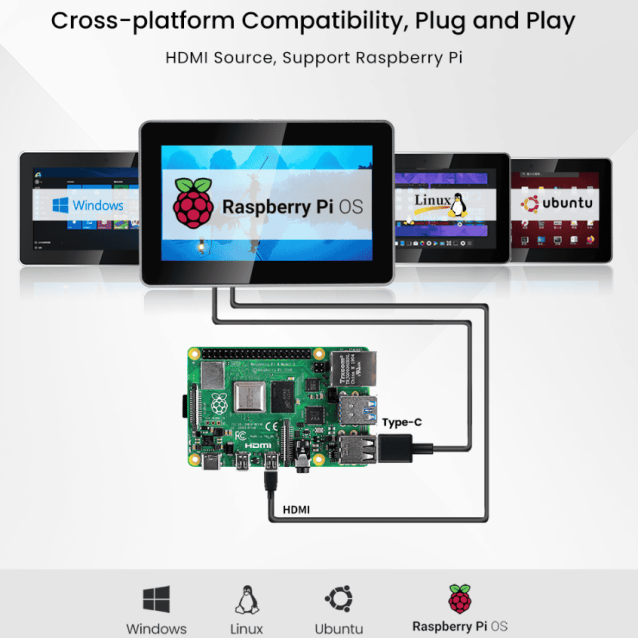 15.6-inch Industrial Touchscreen Monitor with audio