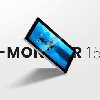15.6-inch Industrial Touchscreen Monitor with audio