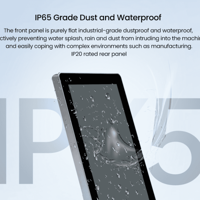 15.6-inch Industrial Touchscreen Monitor with audio