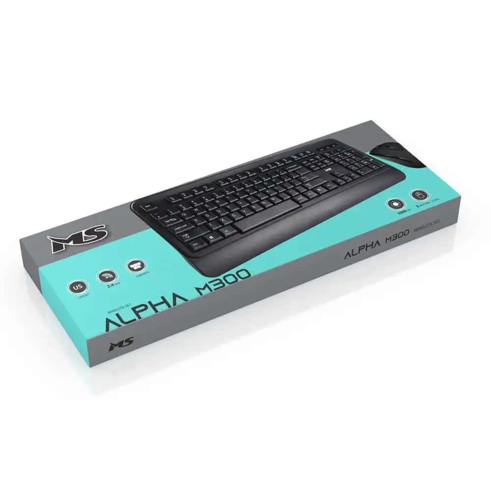 TAST + MIŠ MS ALPHA M300 bežični set 