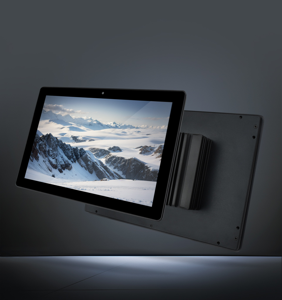 Komplet, HMI touch ekran 10.1 inč, RPi 4 8GB, OS, metalno kućište, 1280x800