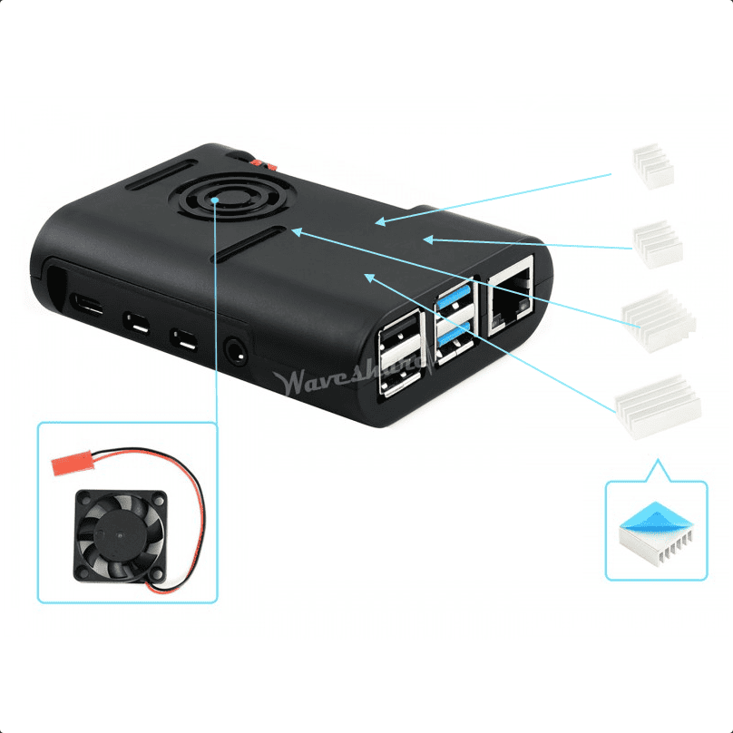 KOMPLET / KIT br.21, Raspberry Pi 4 2GB