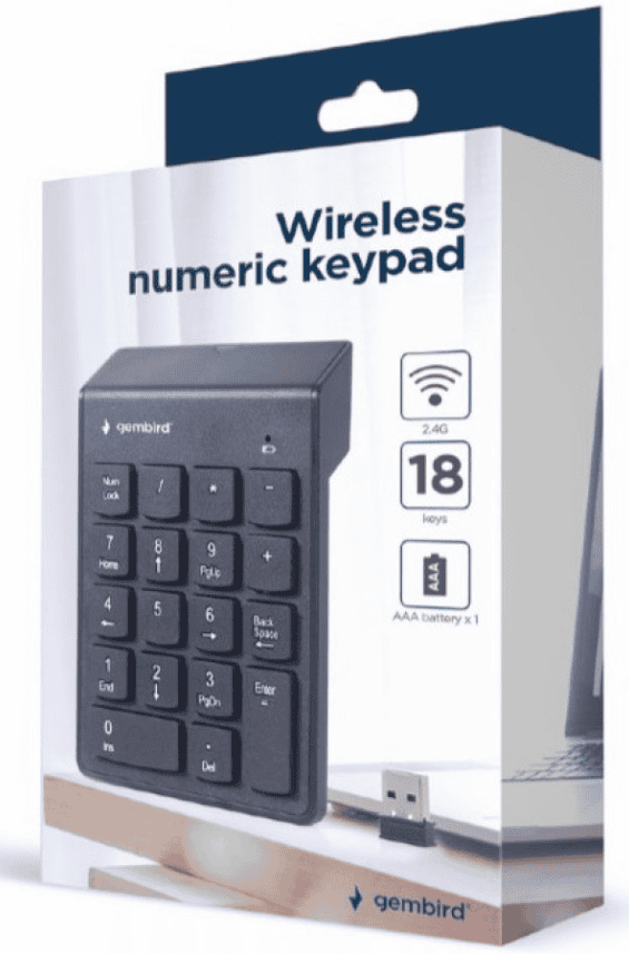 KPD-W-02 bežična numerička tastatura