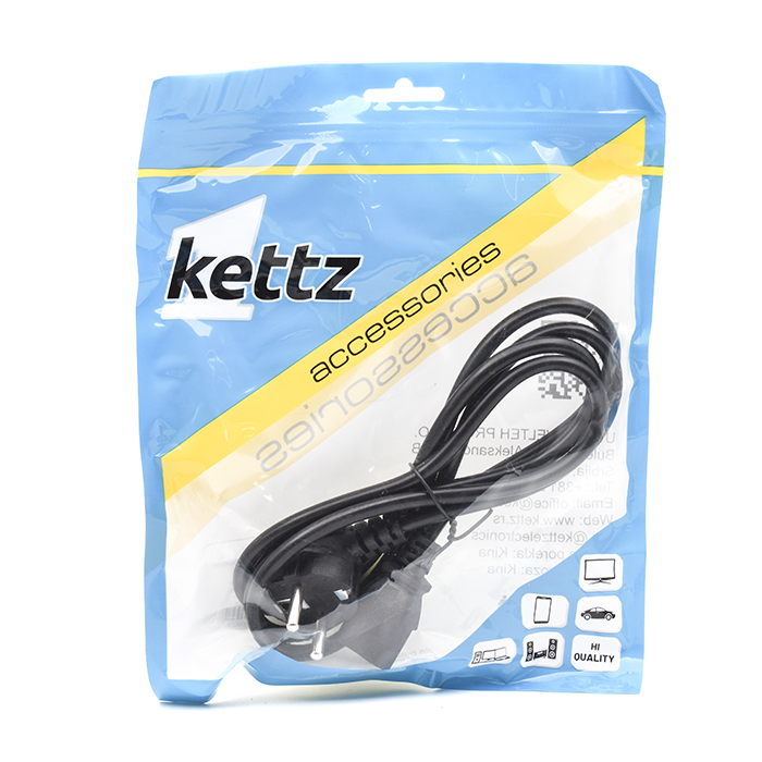 Kettz KT-PC180 napojni kabl za Kompjuter 1.8m