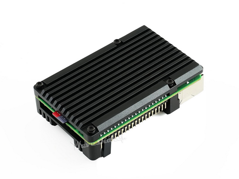 Raspberry Pi 4 kućište metalno (dual fan)