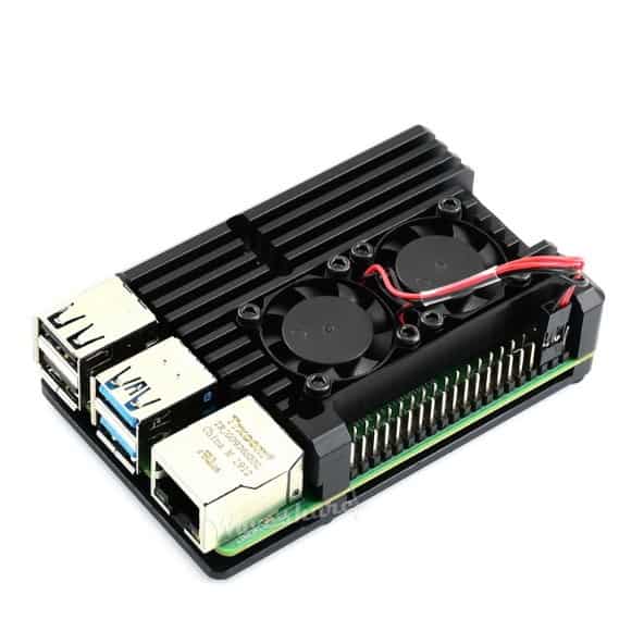Raspberry Pi 4 kućište metalno (dual fan)