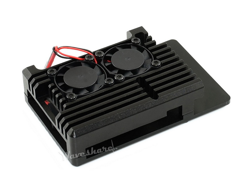 Raspberry Pi 4 kućište metalno (dual fan)