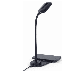 TA-WPC10-LED-01-MX Black  LED Stona lampa + QI bezicni punjac max10W