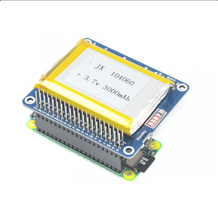Li-polymer Battery HAT UPS