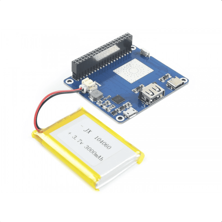 Li-polymer Battery HAT UPS