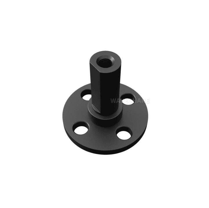 Metal Flat Key Shaft Flange Plate- A