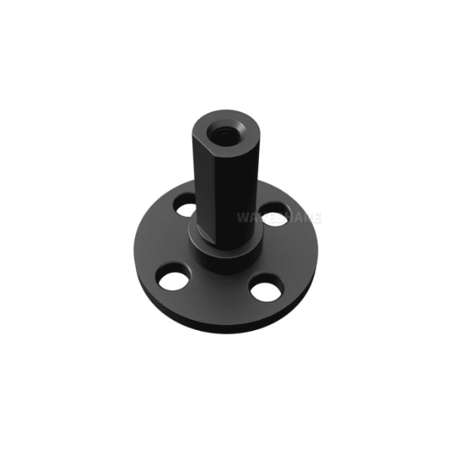 Metal Flat Key Shaft Flange Plate- A