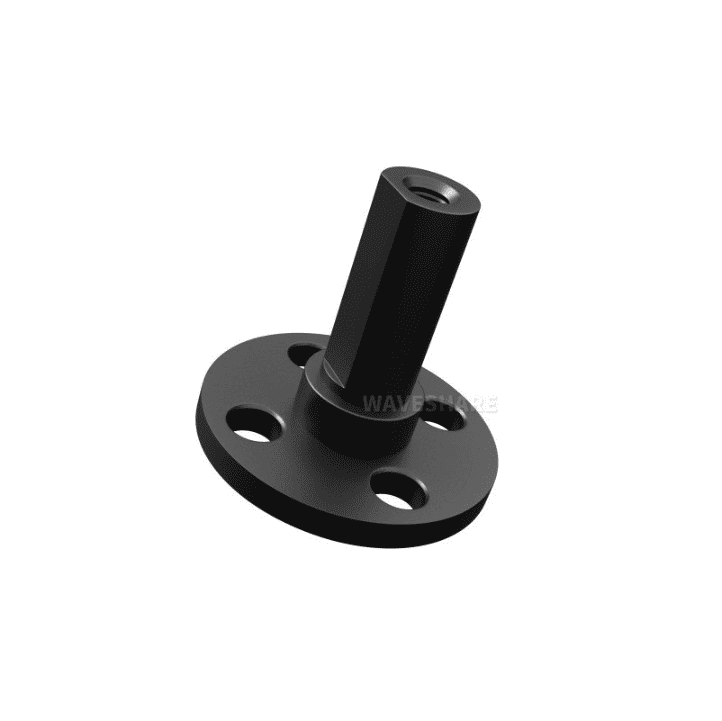 Metal Flat Key Shaft Flange Plate- A