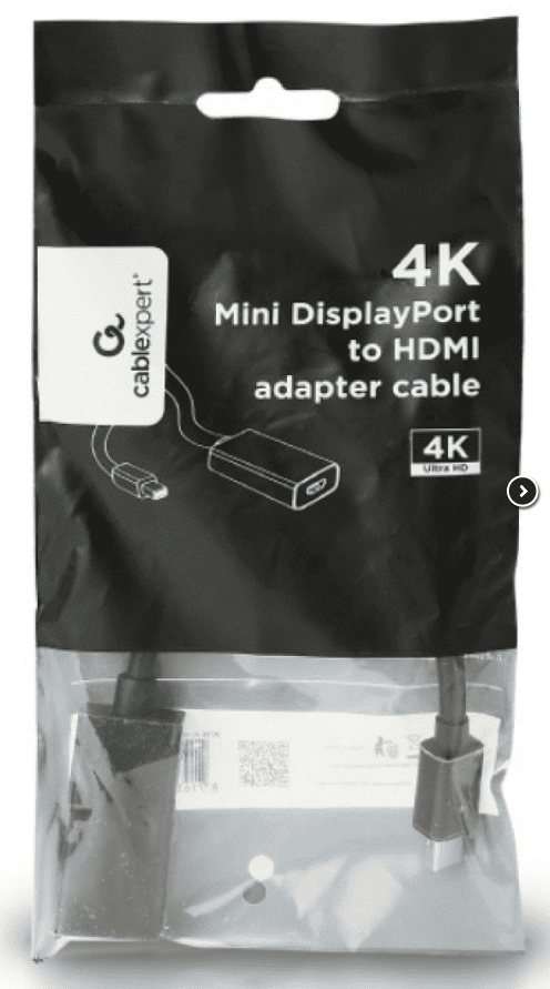 4K Mini DisplayPort to HDMI adapter