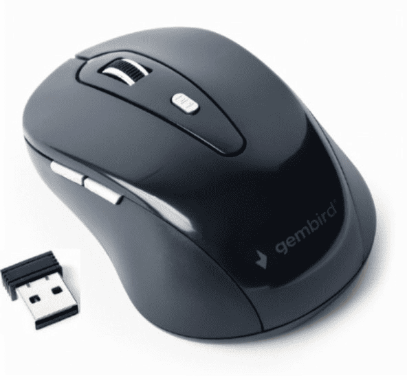 MUSW-6B-01 Gembird Bezicni mis 2,4GHz opticki USB 800-1600Dpi black