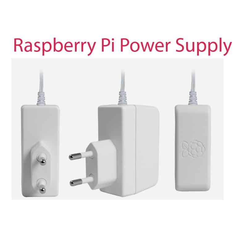 Raspberry Pi napajanje, 2.5A, micro USB, belo