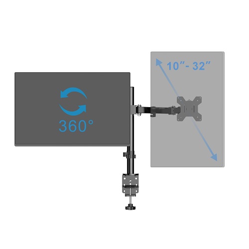 Nosač za 2 monitora stoni 13`-27` NM-K233