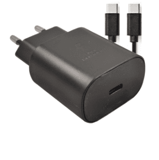 Brzi Punjac 25W USB-C + kabl USB-C na USB-C 5V/3A, 9V/2,2A (