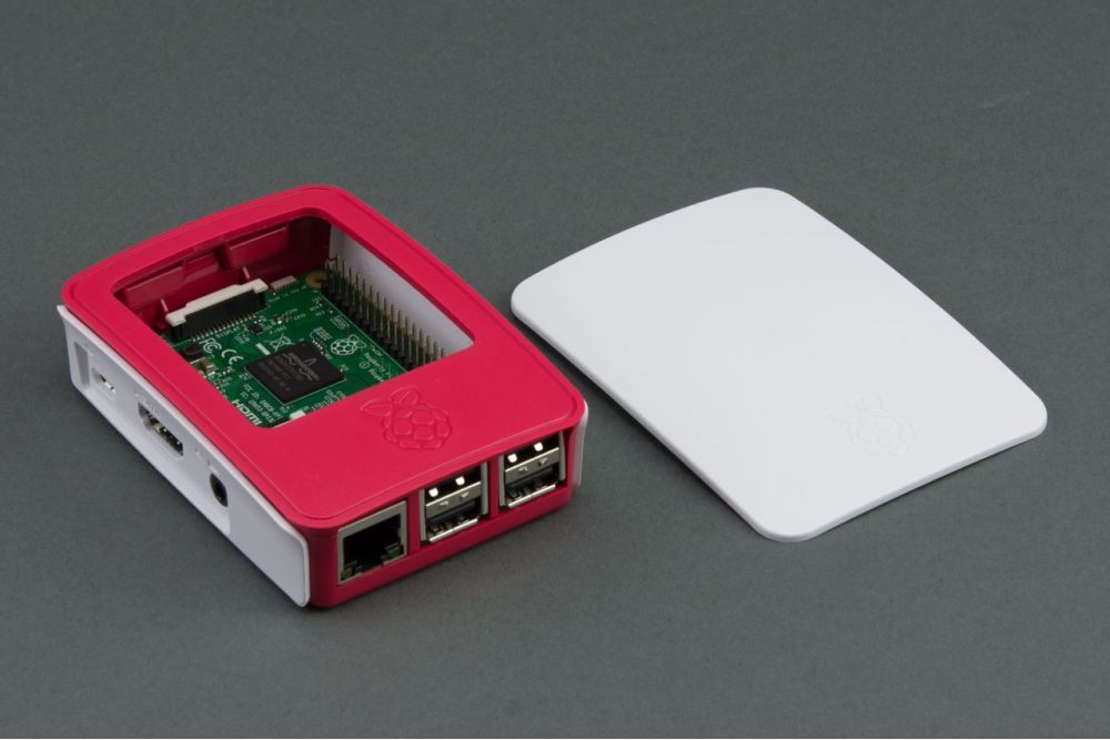 Raspberry Pi 3 kućište crveno belo