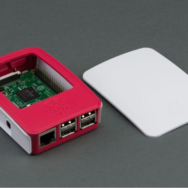 Raspberry Pi 3 kućište crveno belo
