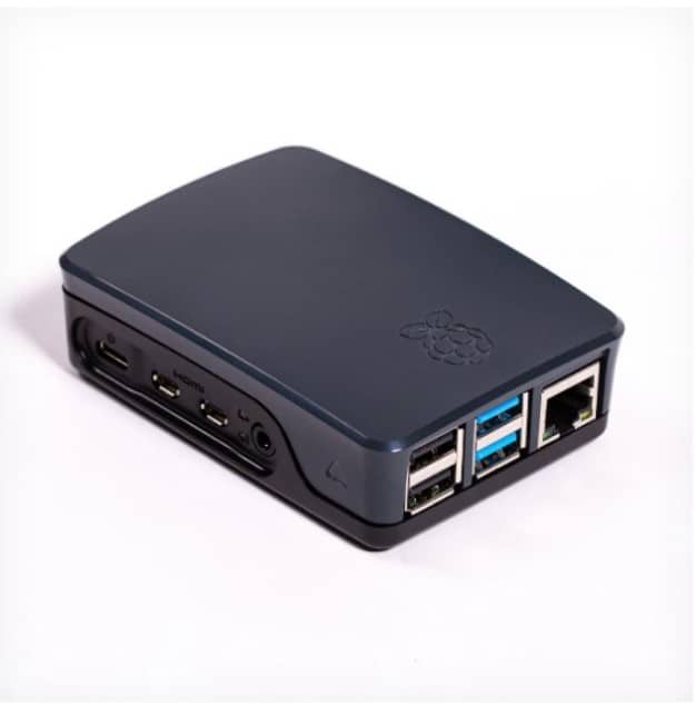 Raspberry Pi 4 kućište crno-sivo