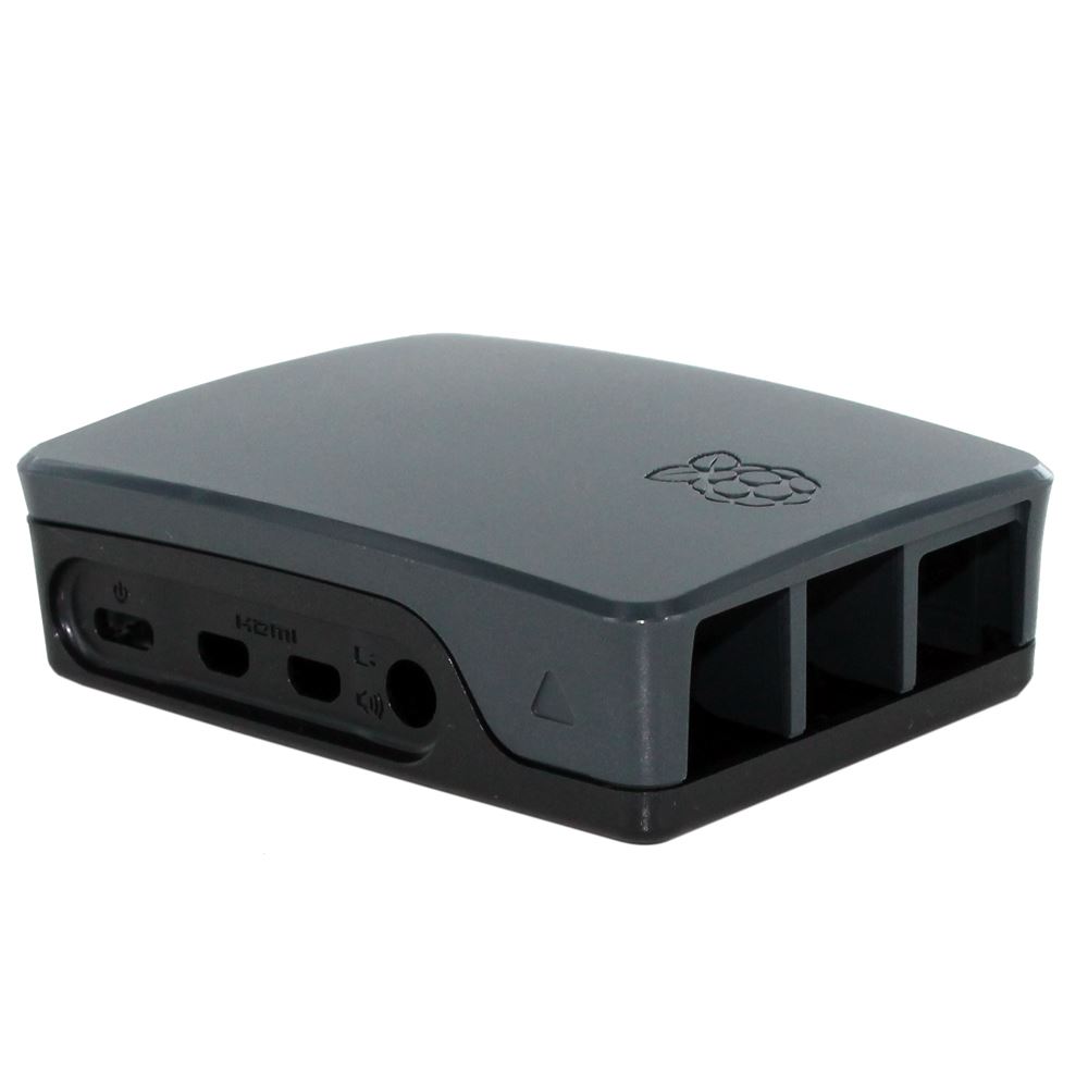 Raspberry Pi 4 kućište crno-sivo