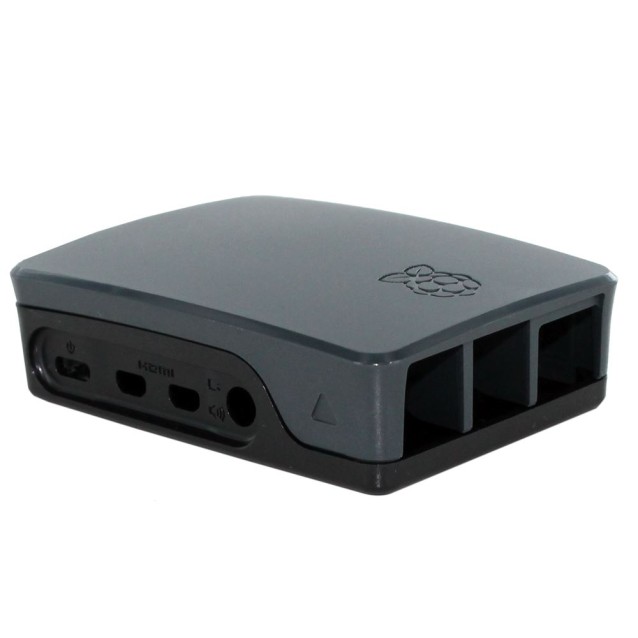 Raspberry Pi 4 kućište crno-sivo