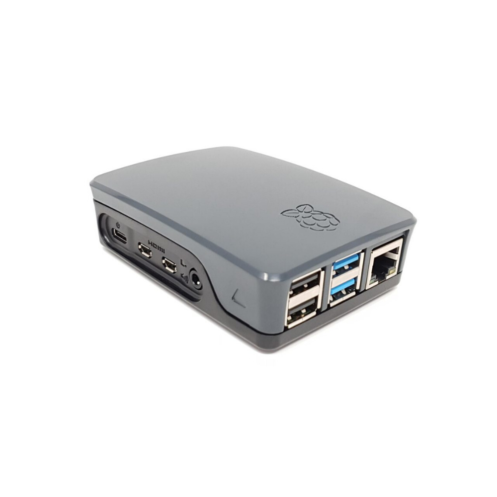 Raspberry Pi 4 kućište crno-sivo