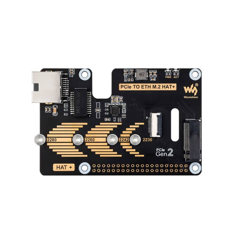 PCIe TO ETH M.2 HAT+