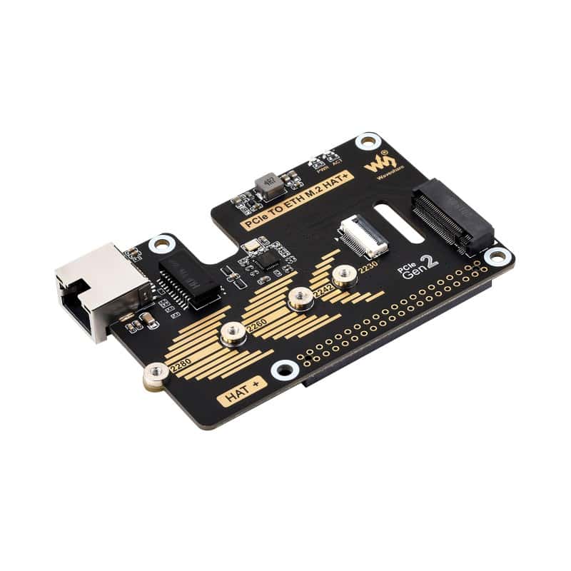 PCIe TO ETH M.2 HAT+