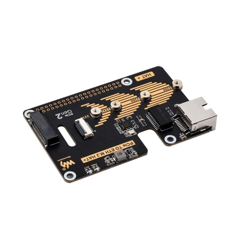 PCIe TO ETH M.2 HAT+