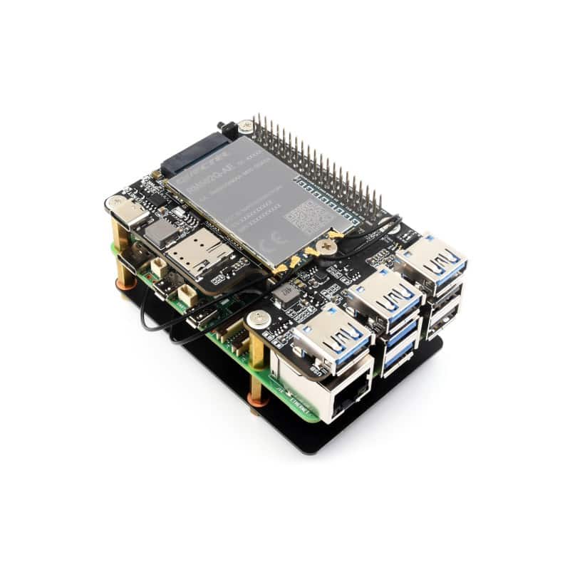 PCIe TO 4G/5G M.2 USB3.2 HAT+