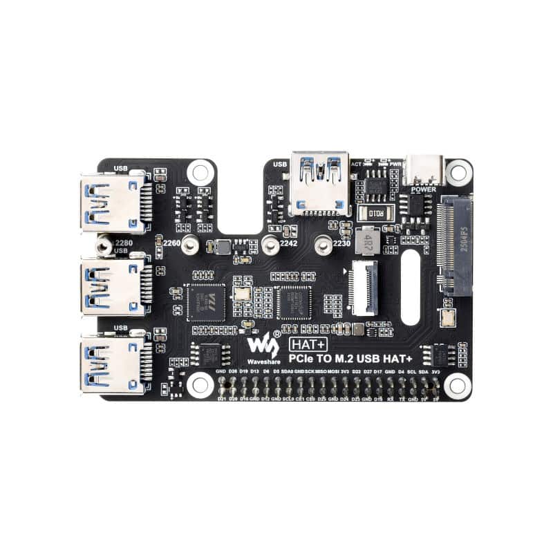 PCIe TO M.2 USB HAT+
