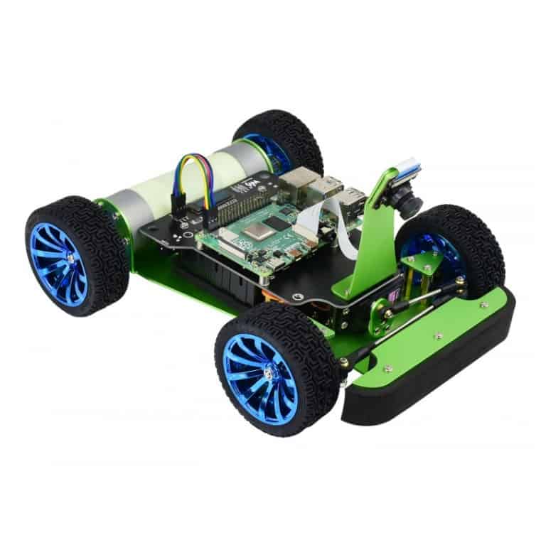 PiRacer DonkeyCar, AI Racing Robot, Pi 4