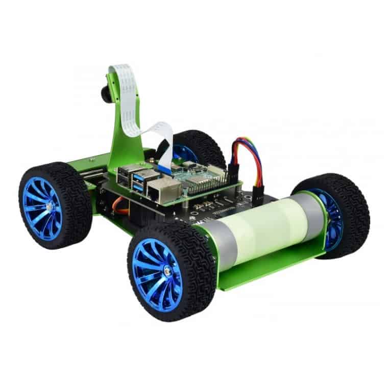 PiRacer DonkeyCar, AI Racing Robot, Pi 4
