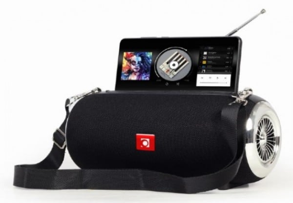 SPK-BT-17, Portable BT speaker, handsfree, 2x5W, FM, USB, SD, AUX, antena