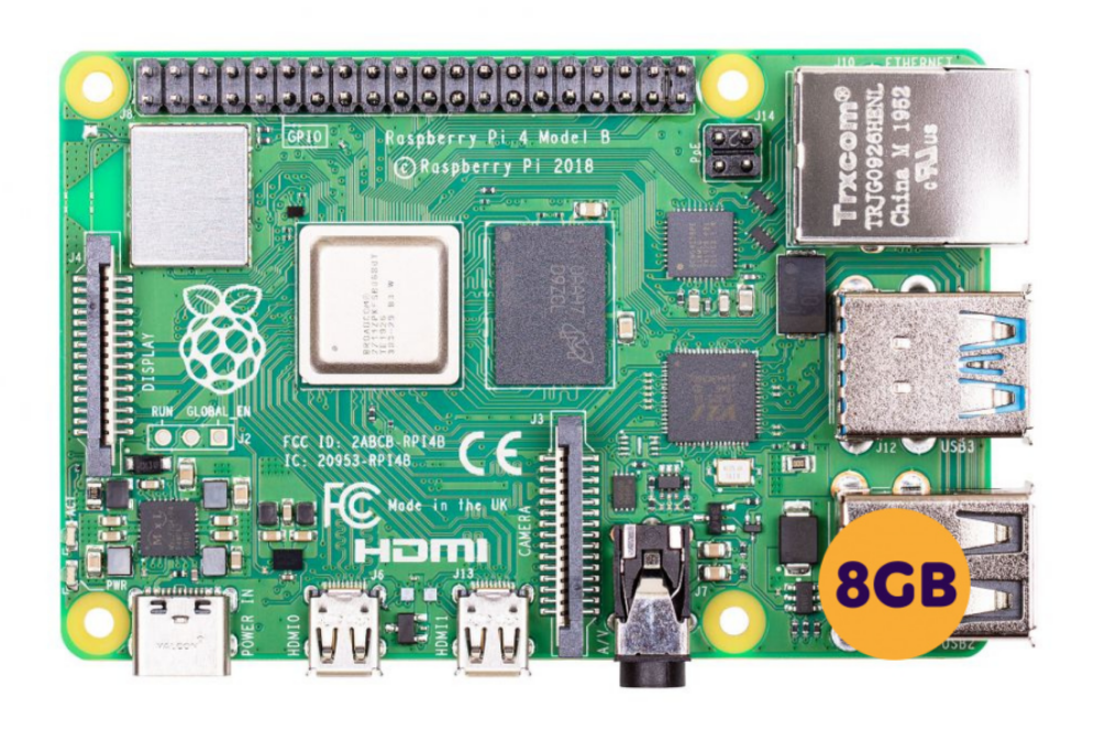 Raspberry Pi 4, 8GB_