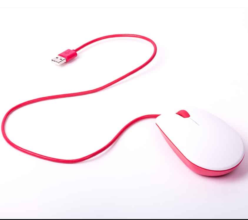 Raspberry Pi 400 FULL komplet, beli + oficijelni miš