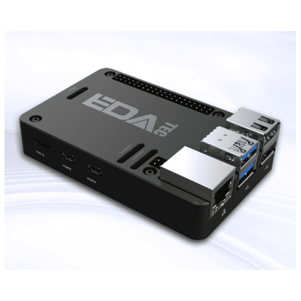 Pi5 Passive Cooling CNC Box, black
