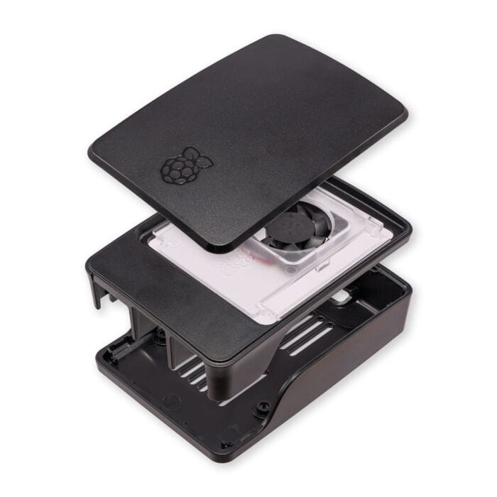 SC1160 RASPBERRY PI  5 CASE BLACK-GREY